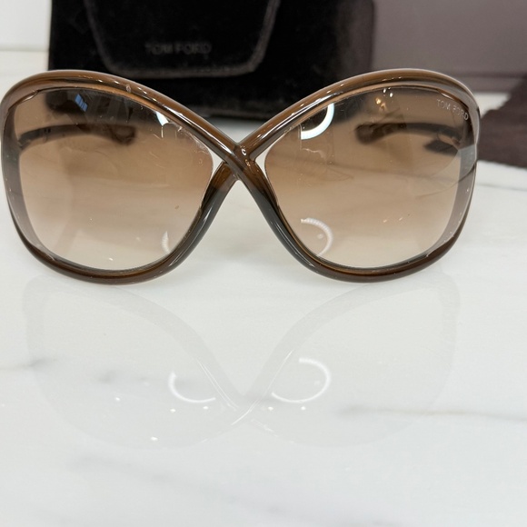 Tom Ford Brown Oversized Sunglasses - FT0009/S main image 12
